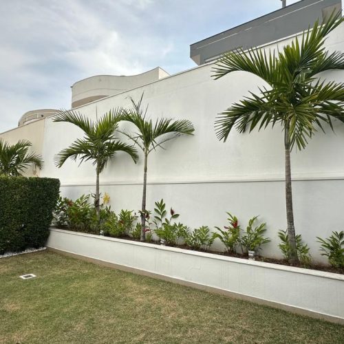 Lateral da casa